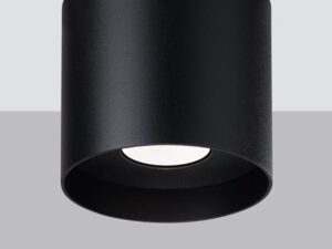 miniaturka Elegancki Plafon BIANCO w Kolorach: Biały Czarny Szary Złoty 10W LED