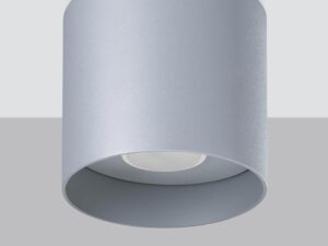 miniaturka Elegancki Plafon BIANCO w Kolorach: Biały Czarny Szary Złoty 10W LED