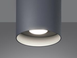 miniaturka Elegancki Plafon BIANCO w Kolorach: Biały Czarny Szary Złoty 10W LED