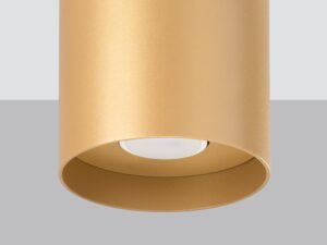 miniaturka Elegancki Plafon BIANCO w Kolorach: Biały Czarny Szary Złoty 10W LED