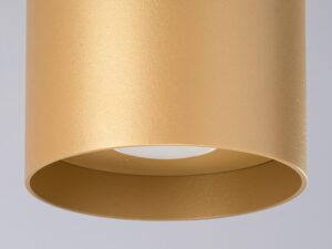 miniaturka Elegancki Plafon BIANCO w Kolorach: Biały Czarny Szary Złoty 10W LED