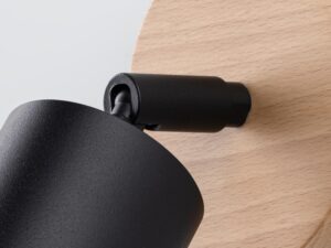 miniaturka Stylowy Kinkiet w Kolorze Czarnym 1 Źródło LED CLARIS