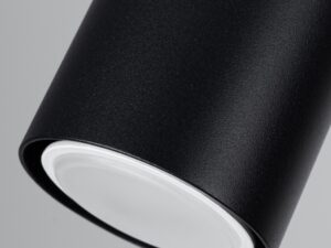 miniaturka Plafon Stalowo-Drewniany Czarny Minimalizm – CLARIS 2