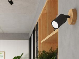 miniaturka Plafon Współczesny Czarny 3 Żarówki – CLARIS 3L