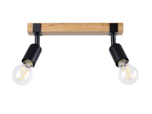 Oświetlenie Sufitowe Czarny Minimalizm – ZARA 2