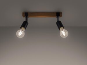 miniaturka Oświetlenie Sufitowe Czarny Minimalizm – ZARA 2