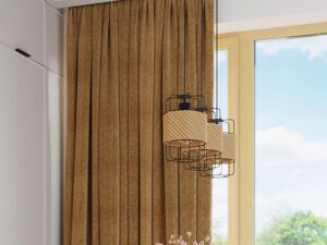 miniaturka Plafon GIZAR Czarny Stal/Sznur Elegancki