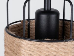 miniaturka Stylowa Lampa Wisząca 3x15W LED Czarna – GIZAR 3L