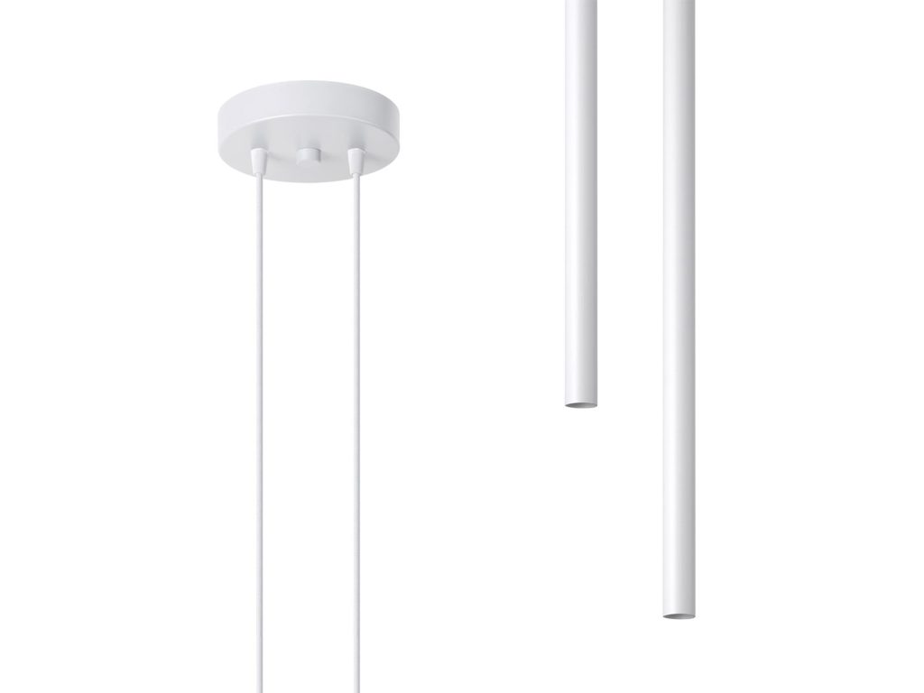 AUREO 2 Bianco Minimalistyczna Lampa Wisząca Kolor: Bianco Czarny Oro