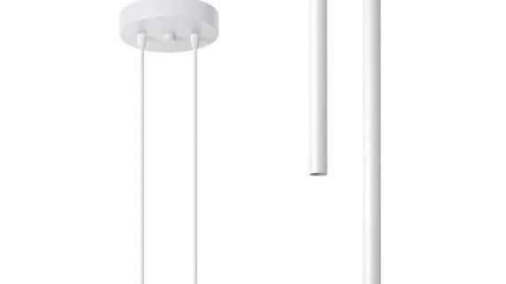 AUREO 2 Bianco Minimalistyczna Lampa Wisząca Kolor: Bianco Czarny Oro