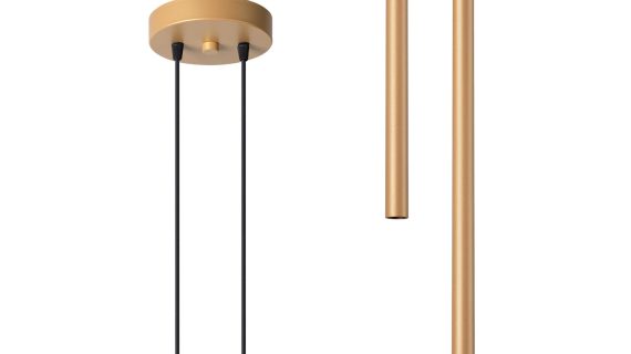 miniaturka AUREO 2 Bianco Minimalistyczna Lampa Wisząca Kolor: Bianco Czarny Oro