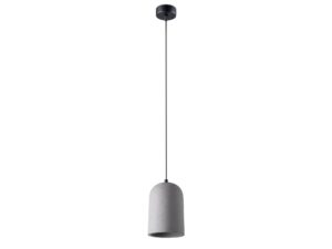 Szaro-Czarna Lampa Wisząca MINI Betonowa E27