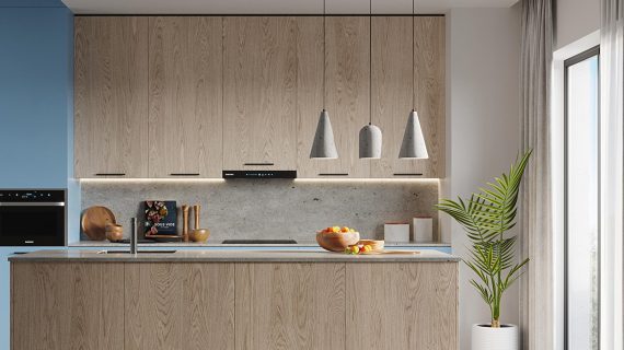 miniaturka Szaro-Czarna Lampa Wisząca MINI Betonowa E27