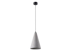 Lampa Wisząca REFUGIO E27 Beton Szaro-Czarny 15W