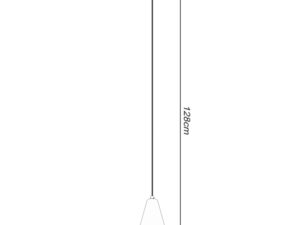 miniaturka Lampa Wisząca REFUGIO E27 Beton Szaro-Czarny 15W