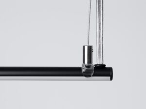 miniaturka Lampa Wisząca VEGA 120 LED Czarna 3000K Loft