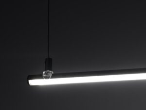 miniaturka Lampa Wisząca VEGA 120 LED Czarna 3000K Loft