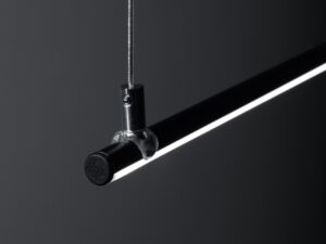 miniaturka Lampa Wisząca VEGA 120 LED Czarna 3000K Loft