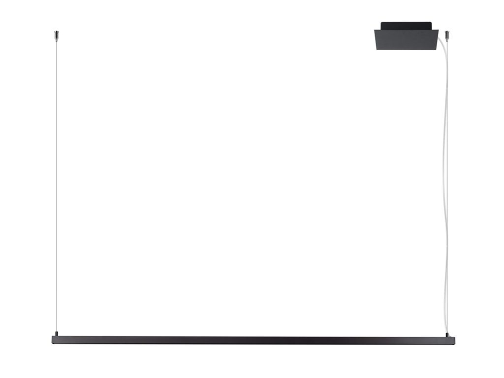 Lampa Wisząca SIRIUS 120 LED Aluminium Czarny