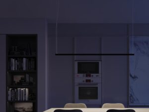miniaturka Lampa Wisząca SIRIUS 120 LED Aluminium Czarny