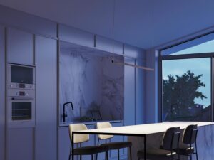 miniaturka Lampa Wisząca SIRIUS 120 LED Aluminium Czarny