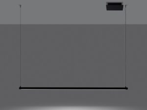 miniaturka Lampa Wisząca SIRIUS 120 LED Aluminium Czarny