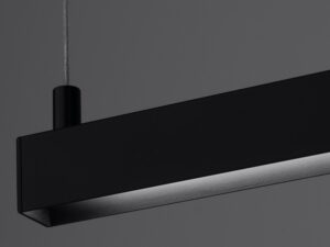 miniaturka Lampa Wisząca SIRIUS 120 LED Aluminium Czarny