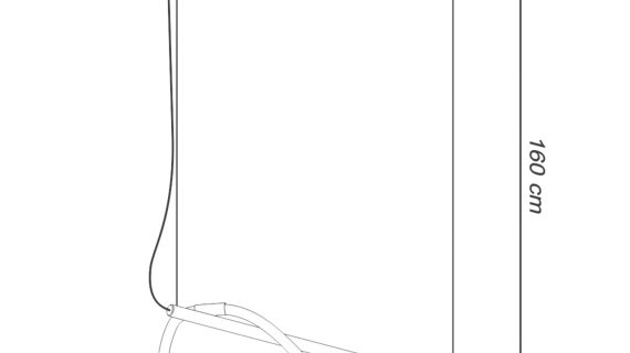 miniaturka NEBULA 84 LED Czarna Lampa Wisząca Nowoczesna