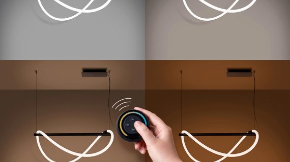 miniaturka NEBULA 84 LED Czarna Lampa Wisząca Nowoczesna