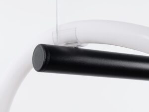 miniaturka NEBULA 84 LED Czarna Lampa Wisząca Nowoczesna