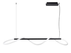 Czarna Lampa Wisząca LED NEBULA 148 Wysokie CRI90