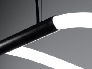 miniaturka Czarna Lampa Wisząca LED NEBULA 148 Wysokie CRI90