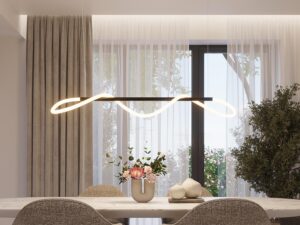 miniaturka Minimalistyczny Kinkiet NEBULA Czarny LED Regulowana Barwa