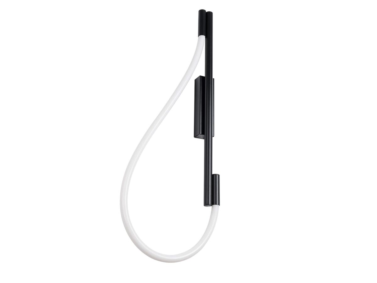 Minimalistyczny Kinkiet NEBULA Czarny LED Regulowana Barwa