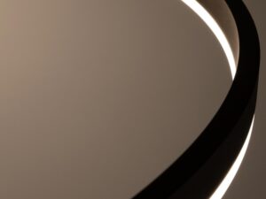 miniaturka Elegancki Żyrandol LED ORION 80 Czarny 4345lm