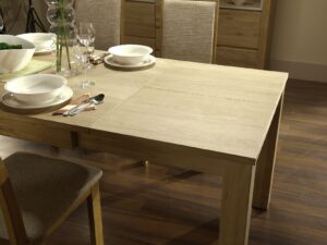 miniaturka Stół Dębowy Compact Elegance – Rozkładany, 120cm