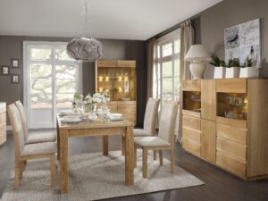 miniaturka Stół Dębowy Compact Elegance – Rozkładany, 120cm