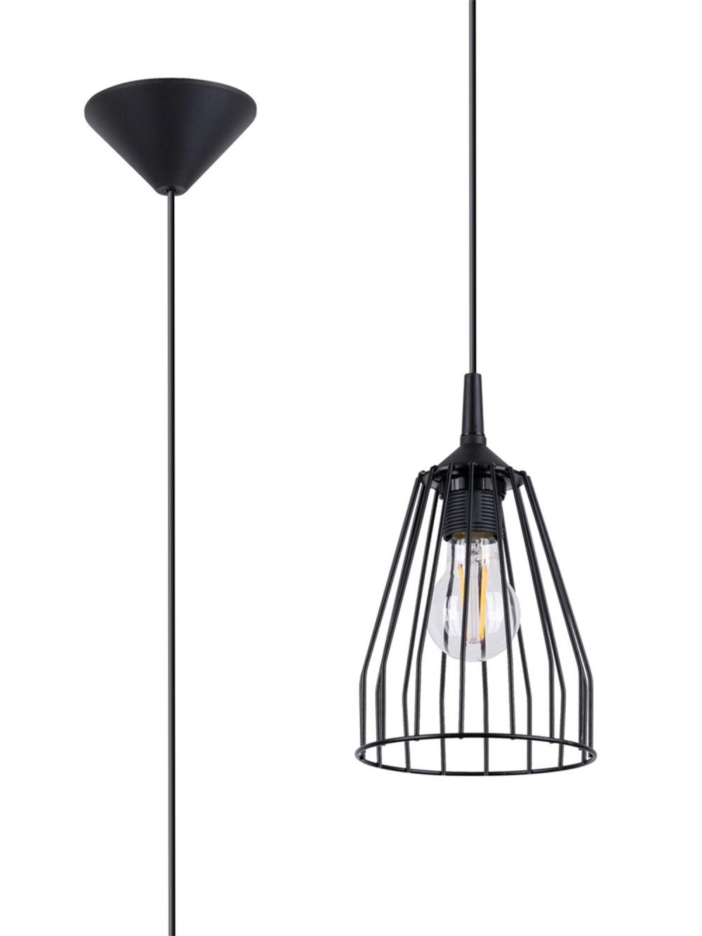 Elegancka Lampa LEYLAND 1 Chromowa GU10 10W LED - obrazek 2