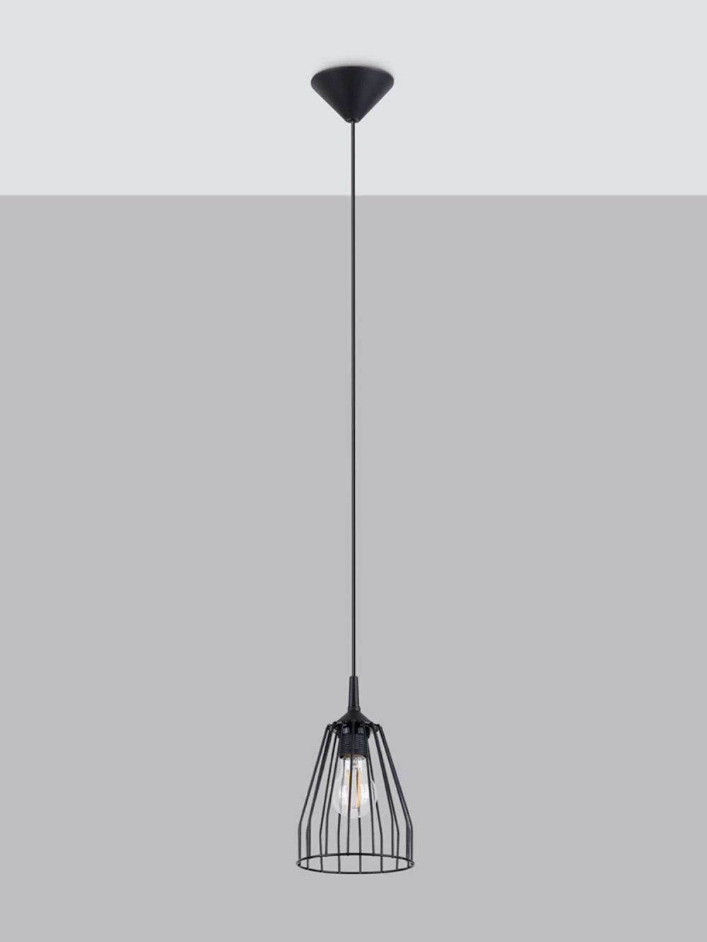 Elegancka Lampa LEYLAND 1 Chromowa GU10 10W LED - obrazek 3