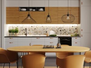 miniaturka Elegancka Lampa LEYLAND 1 Chromowa GU10 10W LED