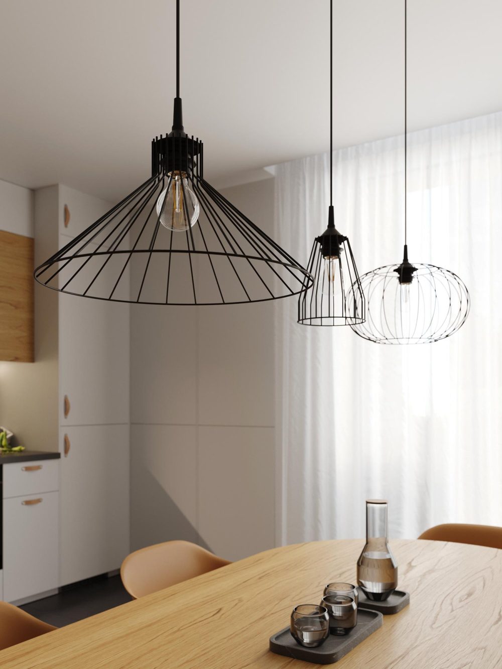 Elegancka Lampa LEYLAND 1 Chromowa GU10 10W LED - obrazek 7
