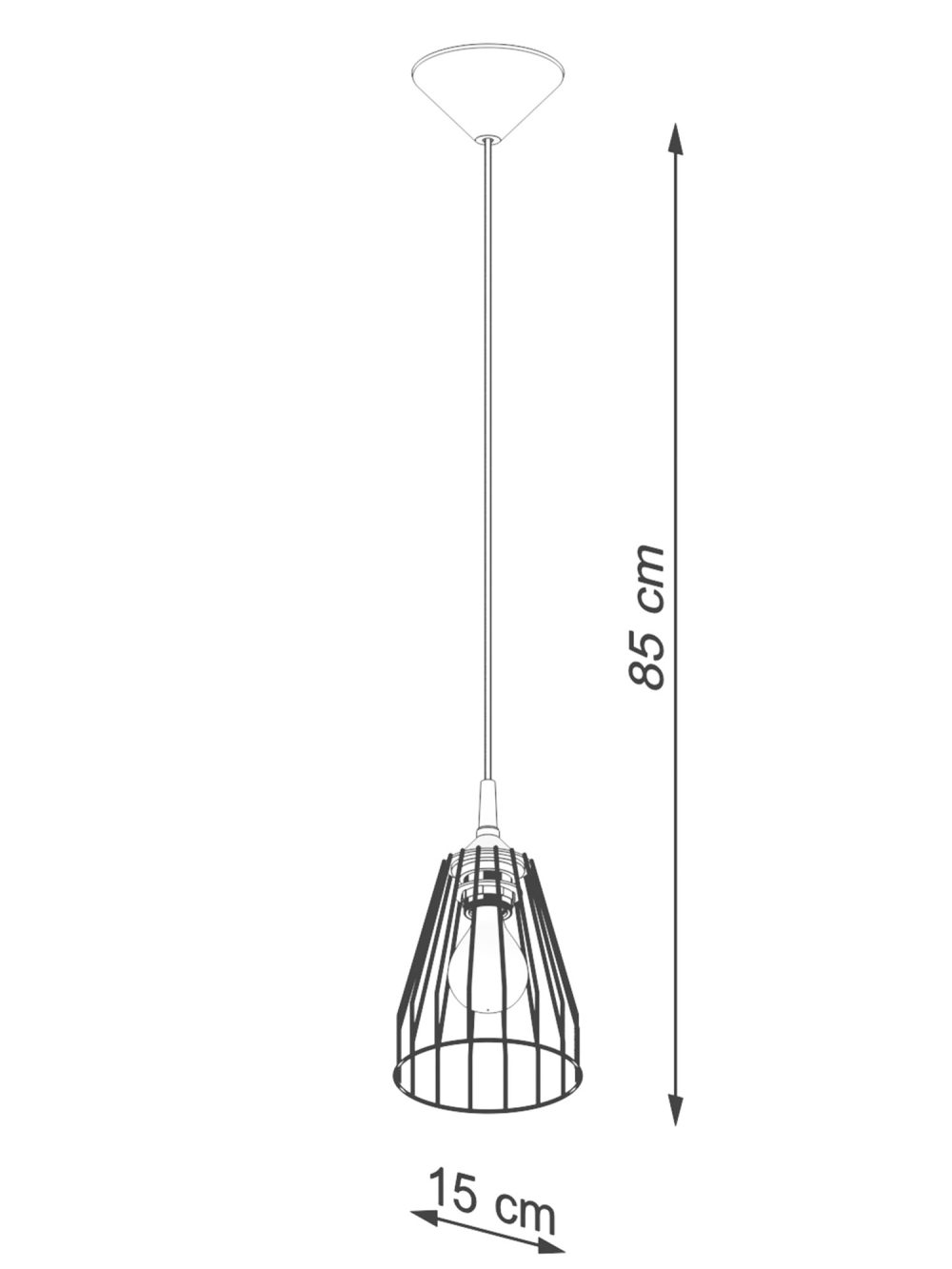 Elegancka Lampa LEYLAND 1 Chromowa GU10 10W LED - obrazek 9