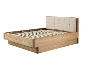 miniaturka Łóżko Praga 200×200 – Sypialnia w Uroku Drewna