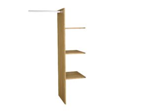 Regał wewnętrzny 3xpółka + 1xdrążek – dodatkowe wyposażenie szaf kolekcji Praga