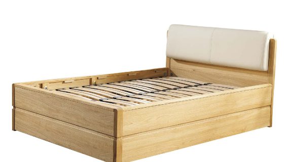 Łóżko 200×200 z pojemnikiem i stelażem Tacoma