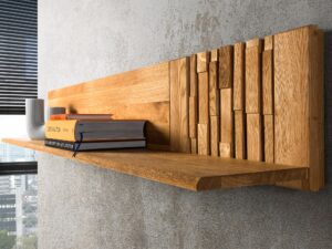 miniaturka Elegancka Półka Wisząca Dębowa Prego