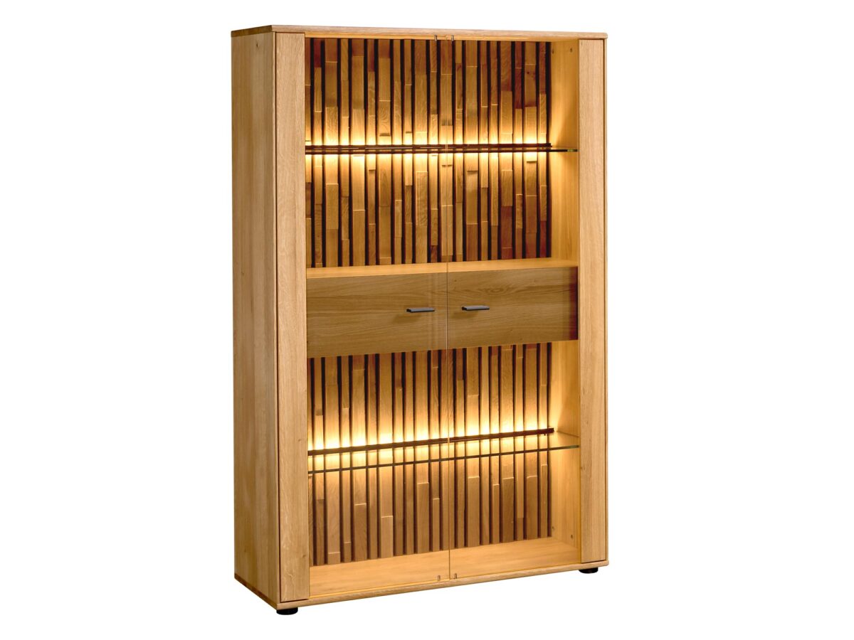 Wysoka Witryna do Eleganckich Wnętrz Prego