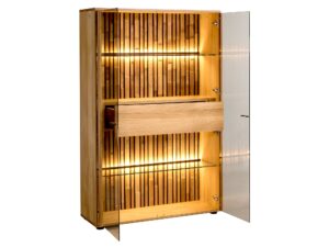 miniaturka Wysoka Witryna do Eleganckich Wnętrz Prego