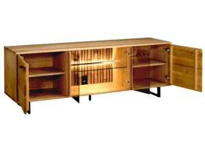 miniaturka Drewniana Szafka Nowoczesna Pod Tv Prego