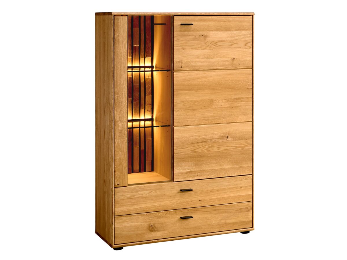 Stylowa Witryna Przeszklona Prego